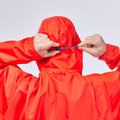 Hiking rain poncho - MT900 - 75L - Red - S/M
