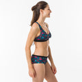 AGATHA SUPAI ZENITH Women's surf swimsuit crop top with adjustable back.