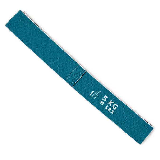 





Fitness 5 kg Fabric Mini Resistance Band - Turquoise, photo 1 of 4