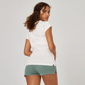 Women's Slim-Fit Fitness T-Shirt 500