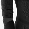 Adult Long-Sleeved Thermal Base Layer Top Keepdry 500 - Black