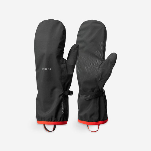 





Adult Mountain Trekking Waterproof Over-Mittens - MT500 - Black