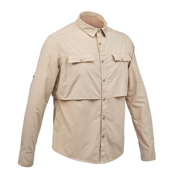 





Men's long sleeved anti-UV desert trekking shirt - DESERT 900 - Beige, photo 1 of 20