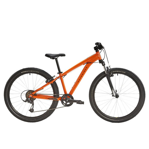 





Kids' 26-inch lightweight aluminium mountain bike, orange
