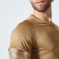 Men's Fitness Breathable Regular-Fit Crew Neck T-Shirt
