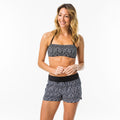 Women's bandeau swimsuit top with removable neck tie LORI ETHNI