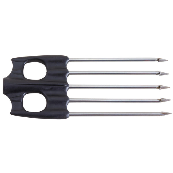 Stainless steel 5-prong harpoon for screw-on spearfishing spears ...