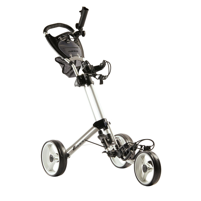 





3-WHEEL COMPACT GOLF TROLLEY - INESIS 900 BLACK, photo 1 of 10