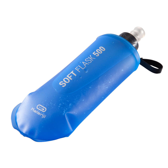 





500 ML FLEXIBLE TRAIL RUNNING WATER BOTTLE - BLUE, photo 1 of 9