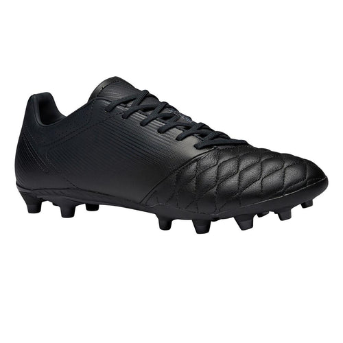 





Adult Leather Firm Ground Football Boots Agility 540 - Black