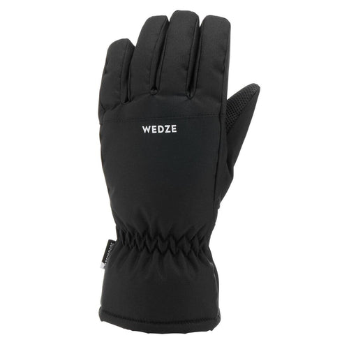 





KIDS’ WARM AND WATERPROOF SKI GLOVES - 100 BLACK