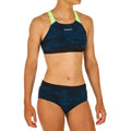 Girls' Swimming Swimsuit Top  Kamyleon - Sea