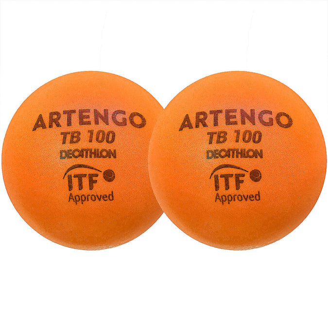 





9cm Foam Tennis Ball TB100 Twin-Pack - Orange, photo 1 of 1