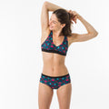 AGATHA SUPAI ZENITH Women's surf swimsuit crop top with adjustable back.