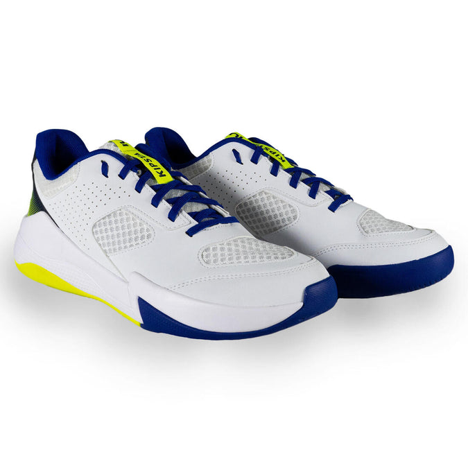 





Adult Volleyball Shoes Comfort - White/Blue & Neon Yellow., photo 1 of 7