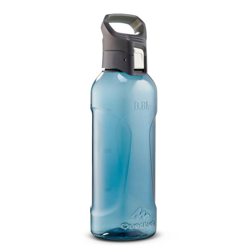 





Plastic hiking flask with quick opening cap MH500 0.8 Litre blue