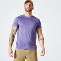 Men's Fitness Breathable Regular-Fit Crew Neck T-Shirt