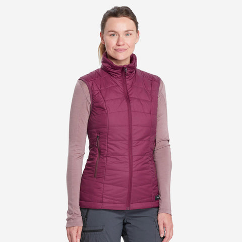 





Women’s Mountain Trekking Synthetic Sleeveless Gilet - MT100