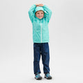 Kids’ Waterproof Hiking Over Trousers - MH100 Aged 2-6 - Navy Blue