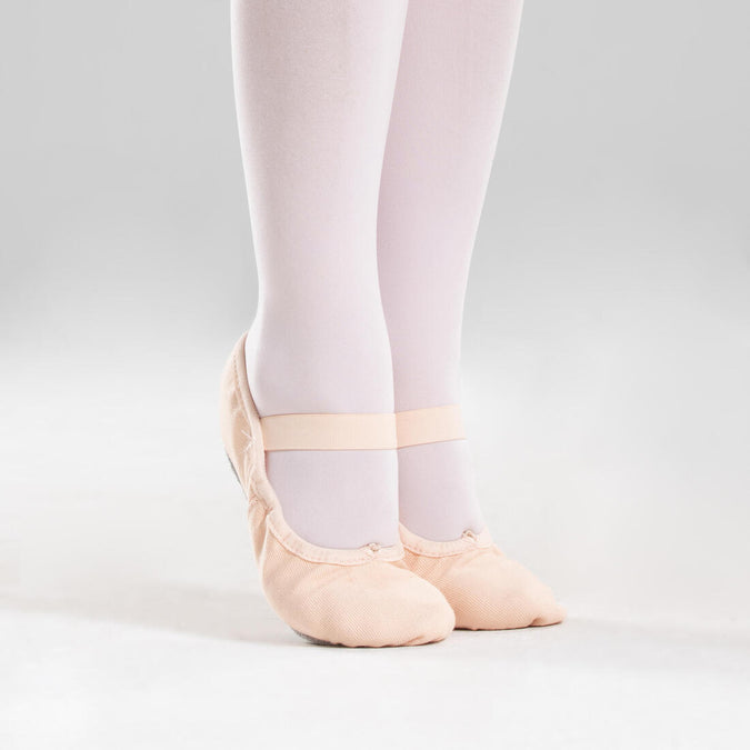 





Ballet Full Sole Demi-Pointe Canvas Shoes Sizes 8C to 7 - Salmon, photo 1 of 6