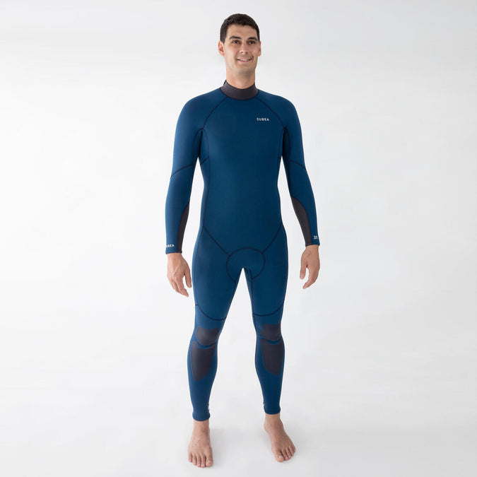 





Men's diving wetsuit 3 mm neoprene SCD 500 turquin blue, photo 1 of 8