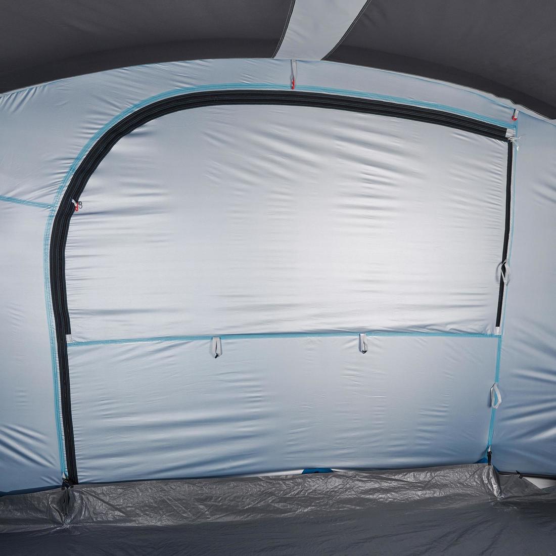5 Man Blackout Tent With Poles - Arpenaz 5.2 F&B