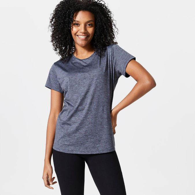





Women's Short-Sleeved Cardio Fitness T-Shirt, photo 1 of 5
