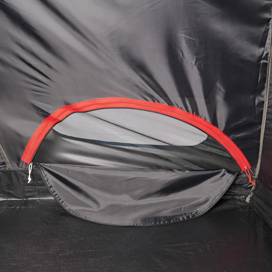 5 Man Blackout Tent With Poles - Arpenaz 5.2 F&B