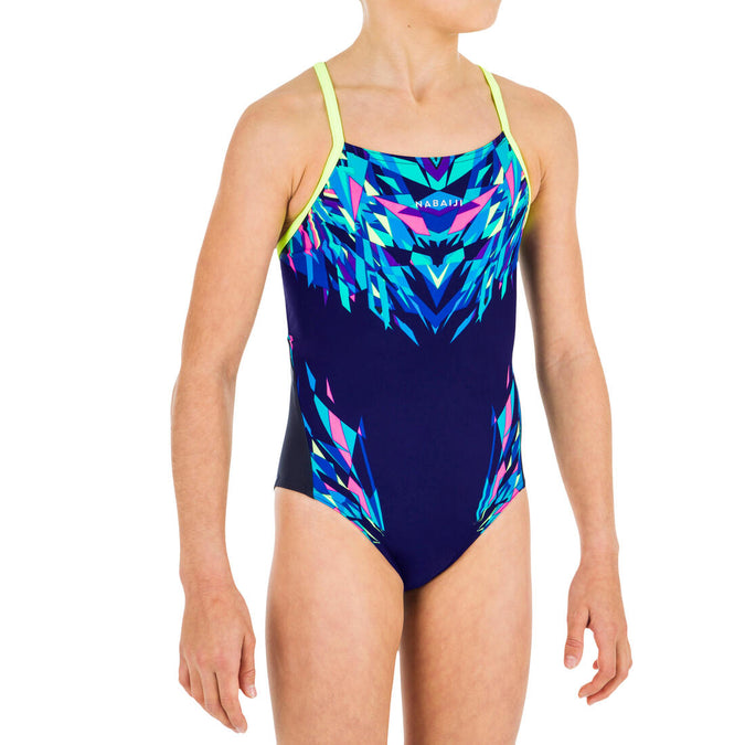 





Girls' Swimming One-Piece Swimsuit Chlorine Resistant Lexa Kali, photo 1 of 4