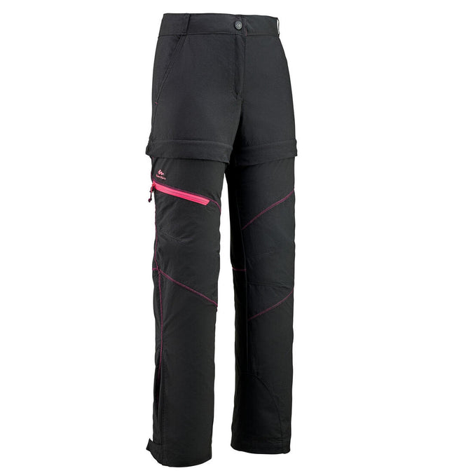 





Kids’ Modular Hiking Trousers MH500 Aged 7-15 Black, photo 1 of 10