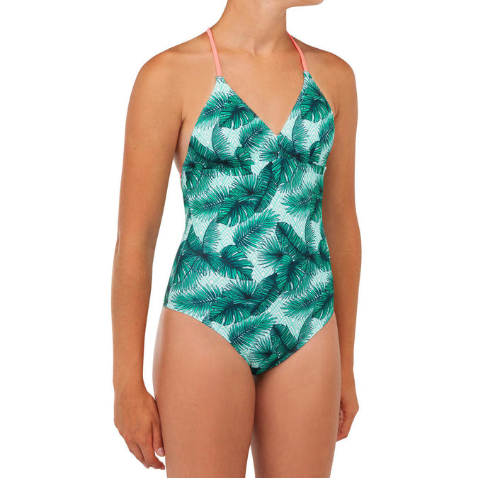 





GIRL'S One-Piece SURF Swimsuit HIMAE 500, photo 1 of 4