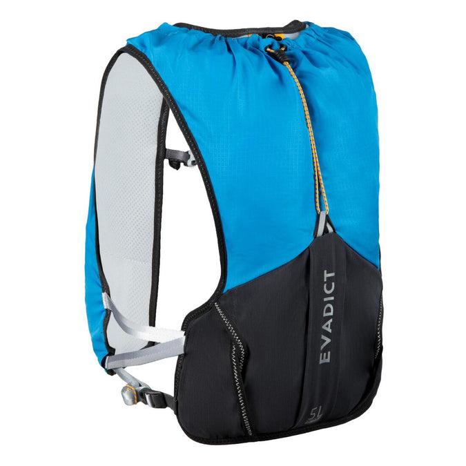 





5L TRAIL RUNNING BAG - BLUE - SOLD WITH 1L WATER BLADDER, photo 1 of 11