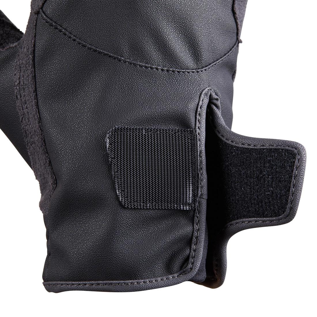 Kids' Horse Riding Gloves 500 - Duck