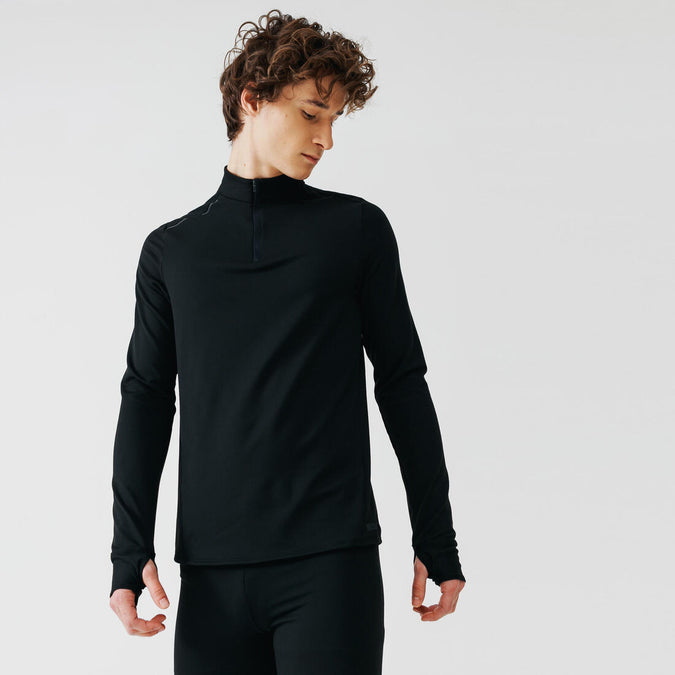 





WARM MEN'S LONG-SLEEVED RUNNING T-SHIRT, photo 1 of 8