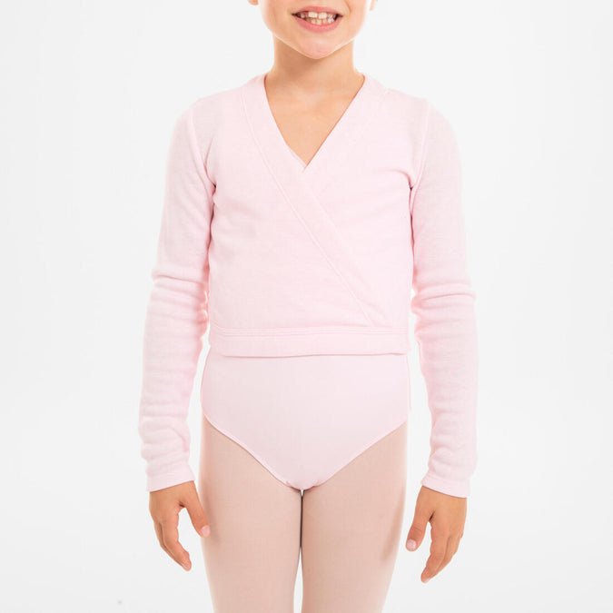 





Girls' Ballet Wrap-Over Top - Pink, photo 1 of 6