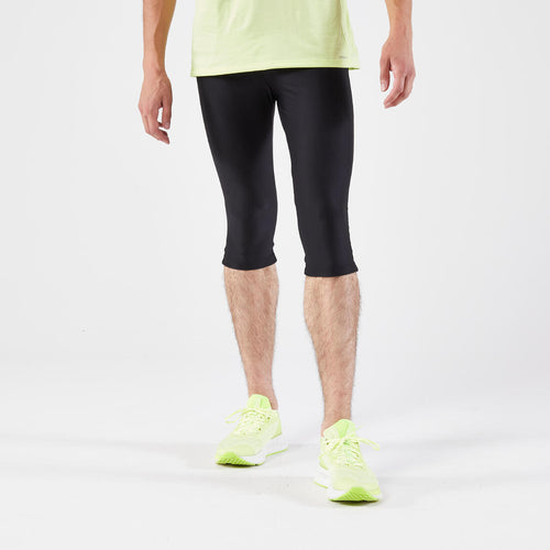 





Men's Running 3/4 Tights - Kiprun Run 100 Black