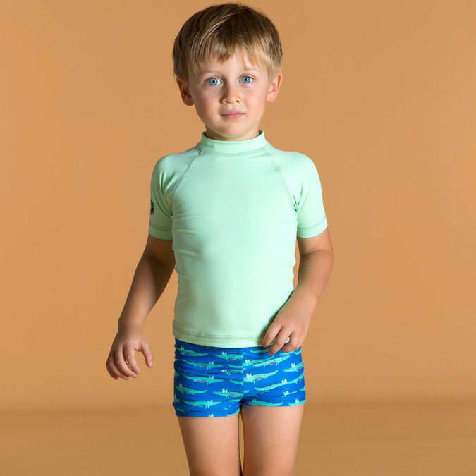 





Baby UV-Protection Short Sleeve T-Shirt - Light Green, photo 1 of 6
