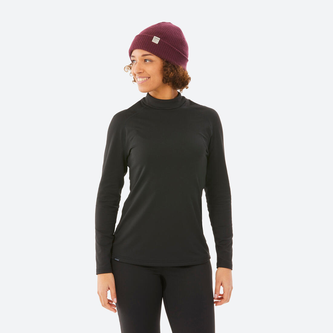WOMEN’S BL 500 THERMAL BASE LAYER  SKI TOP - BLACK