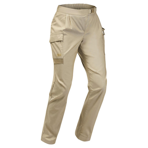 





Women’s Anti-UV Desert Trekking Trousers DESERT 900  Beige