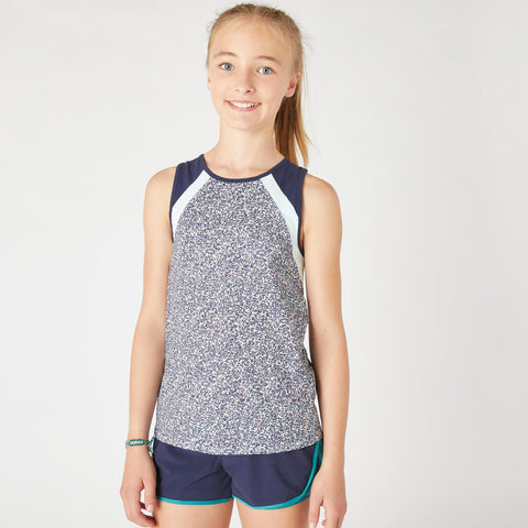 





Girls' Breathable Tank Top S500 - Pink