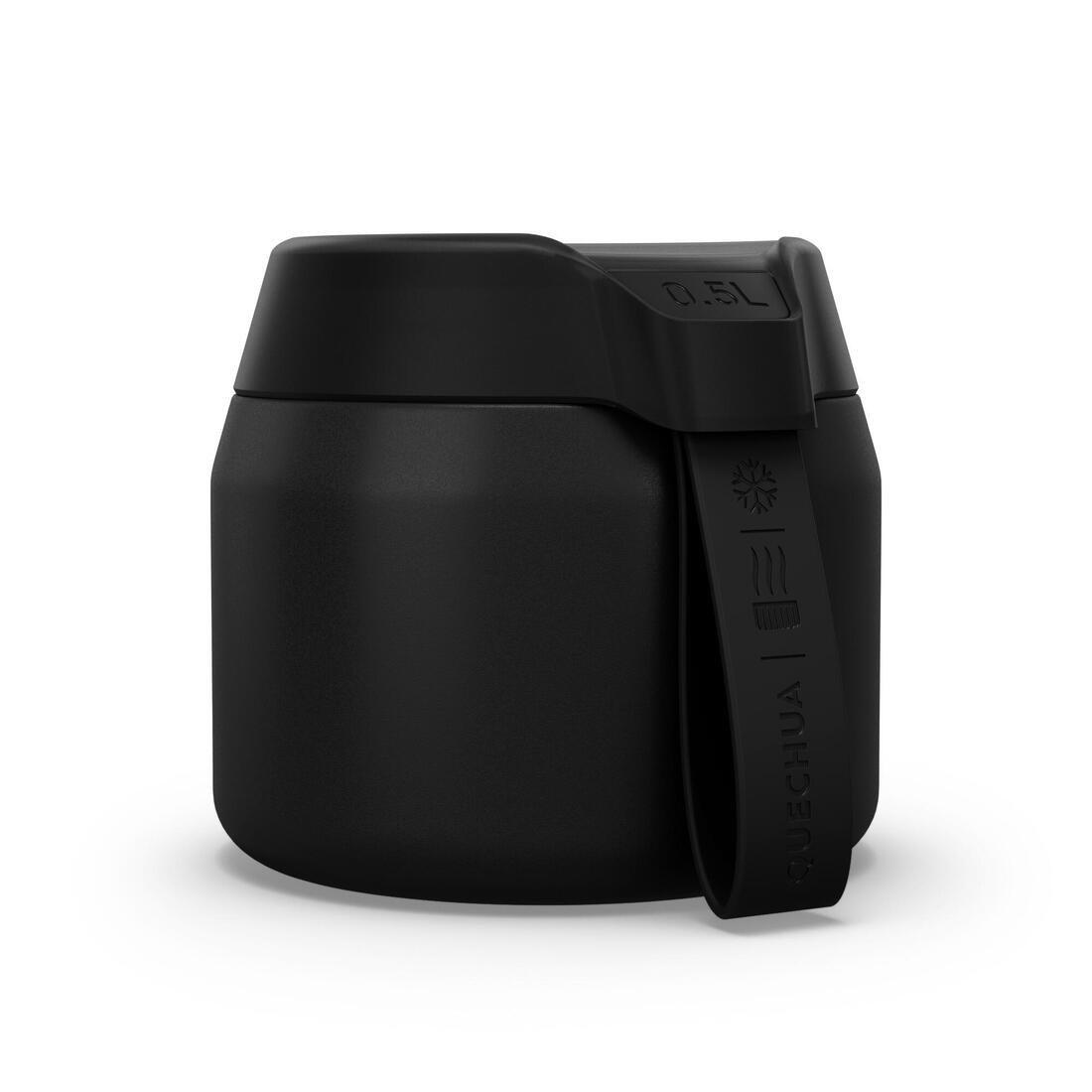 Stainless Steel Isothermal Food Box for Hiking MH500 0.5 L