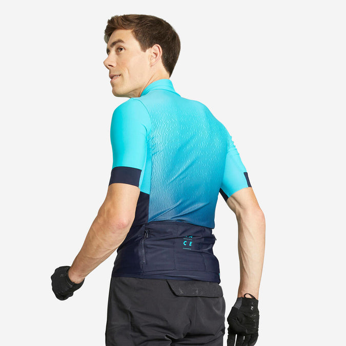 





Men's Short-Sleeved Mountain Biking Jersey - Turquoise, photo 1 of 10