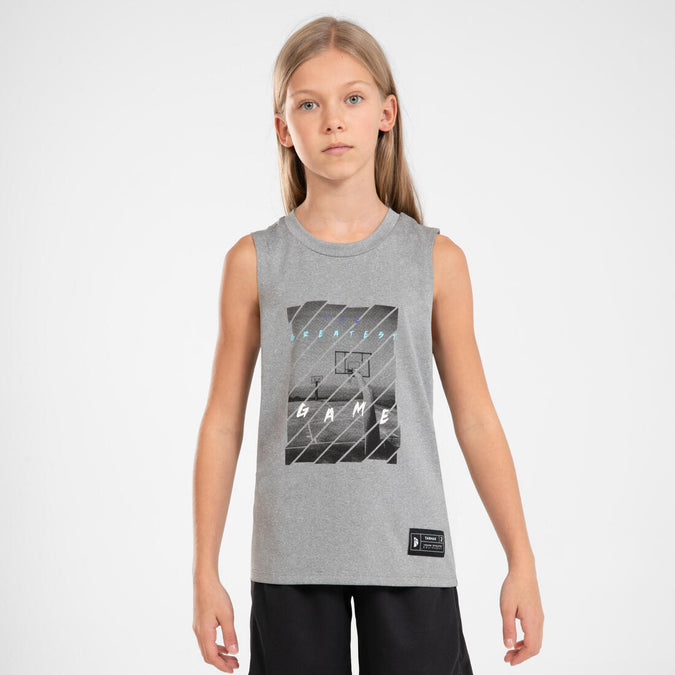 





Kids' Sleeveless Basketball Jersey TS500NS, photo 1 of 7