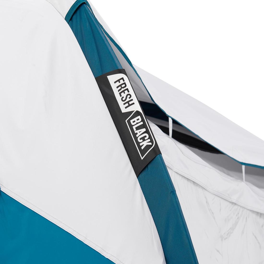 5 Man Blackout Tent With Poles - Arpenaz 5.2 F&B