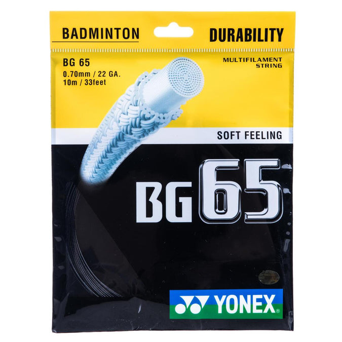 





BG 65 Badminton String - Black, photo 1 of 3