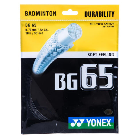 





BG 65 Badminton String - Black