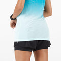 KIPRUN Run 500 comfort women's breathable 2-in-1 running shorts