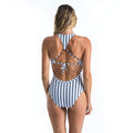 Women’s ONE-PIECE swimsuit with double back adjustment AGATHA PAGI