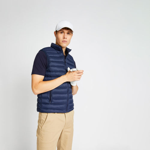 





Golf Men's Sleeveless Down Jacket - MW500 Khaki