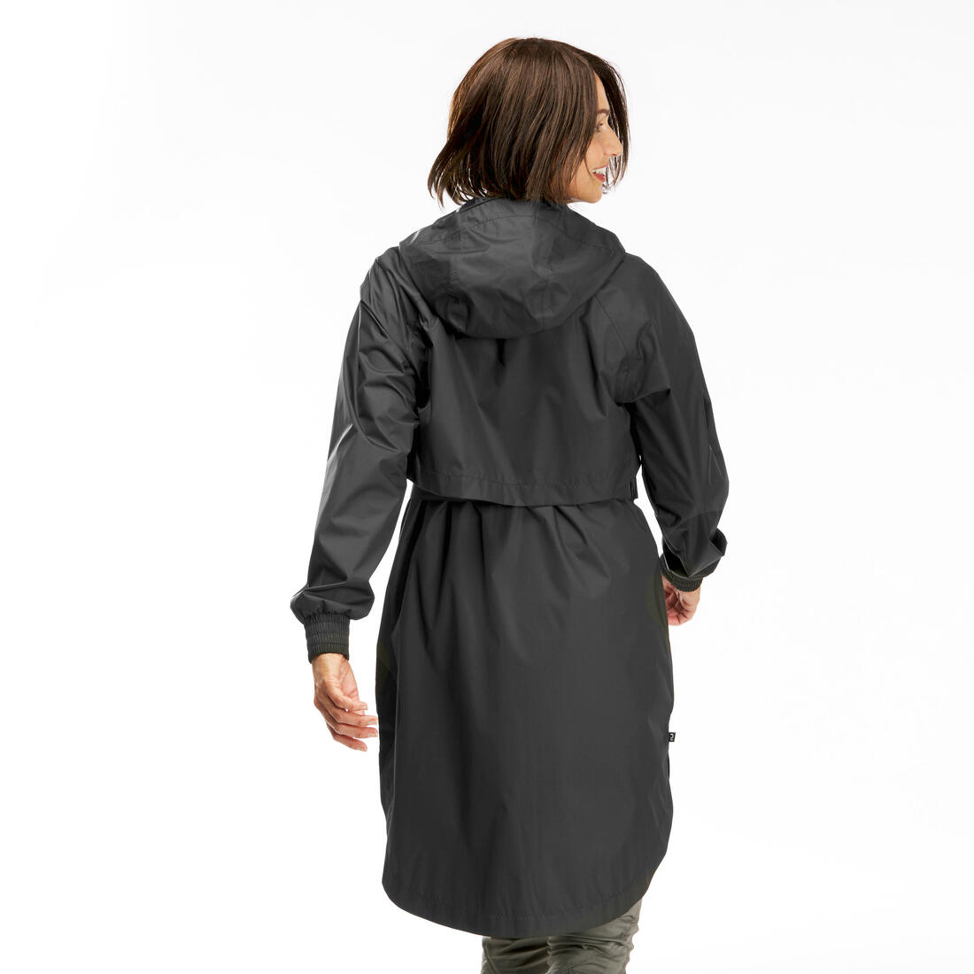 Women's Long Waterproof Hiking Jacket - Raincut Long